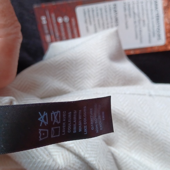 Kyodan Outdoor Cream Herringbone Leggings NEW-Sz. XL - Picture 9 of 9